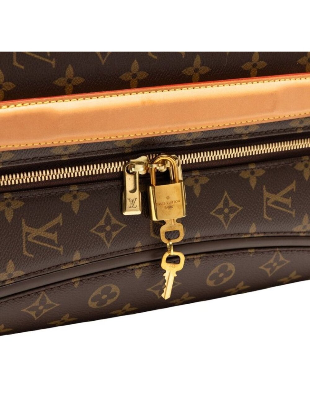 Louis Vuitton Monogram Zephyr 70 Brown Leather Pouch - Picture 3 of 7